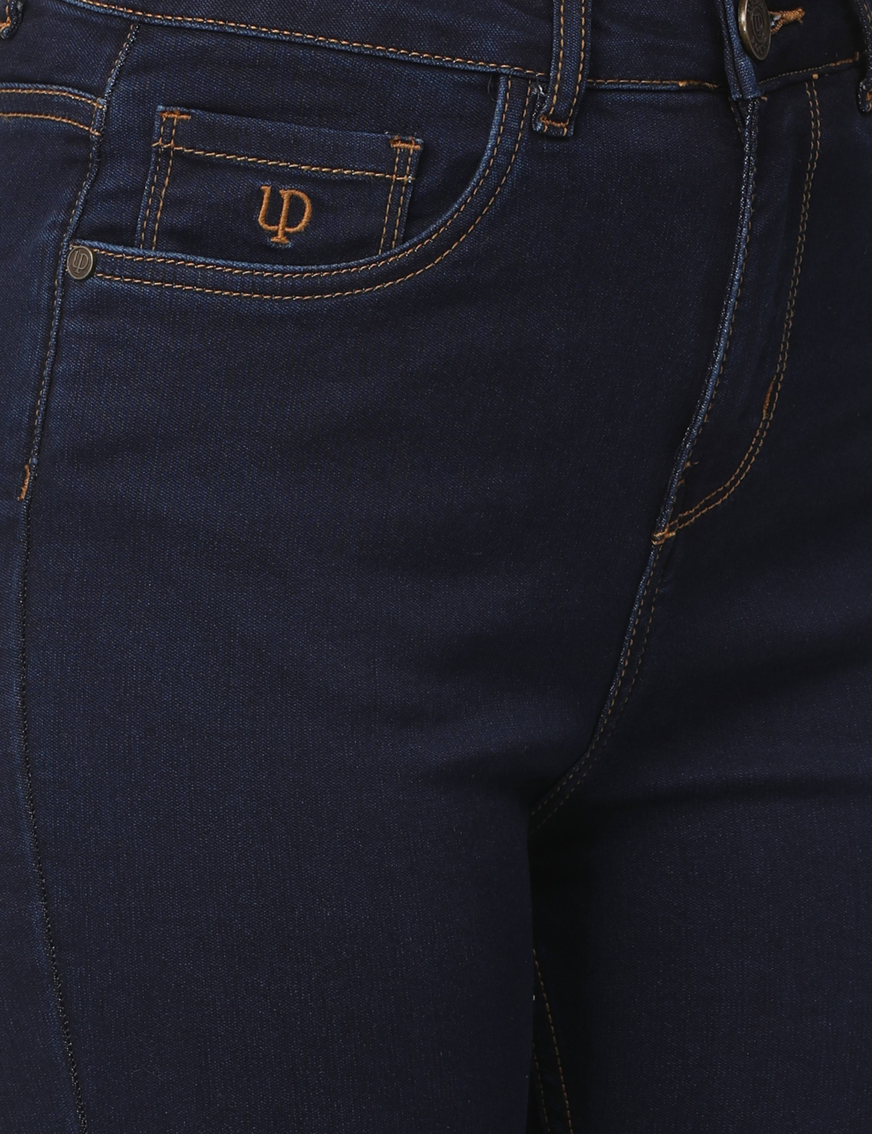 Skinny Indigo High Waist Jeans Ankle Fit