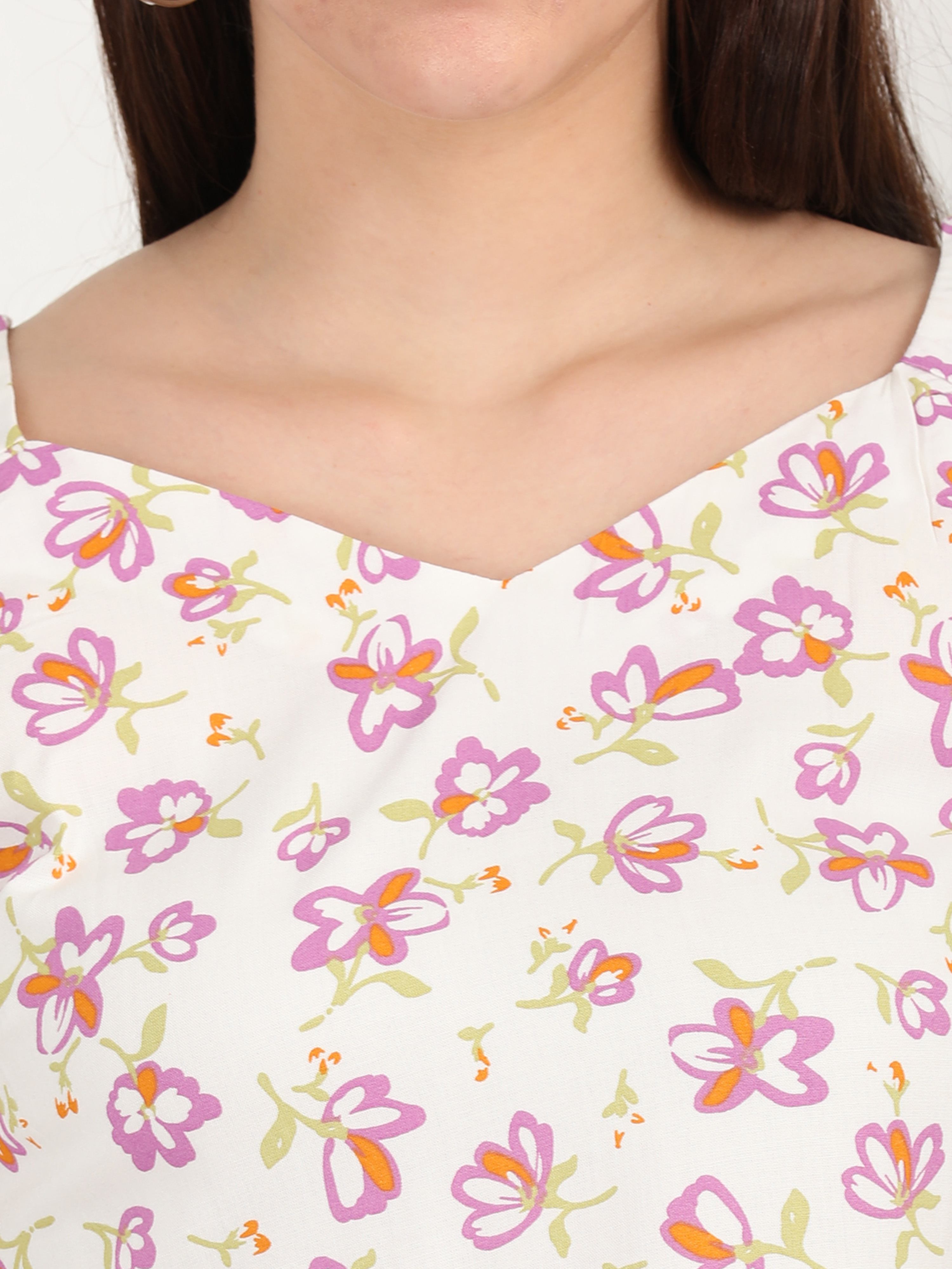 Sweetheart Neck Sleevless Top