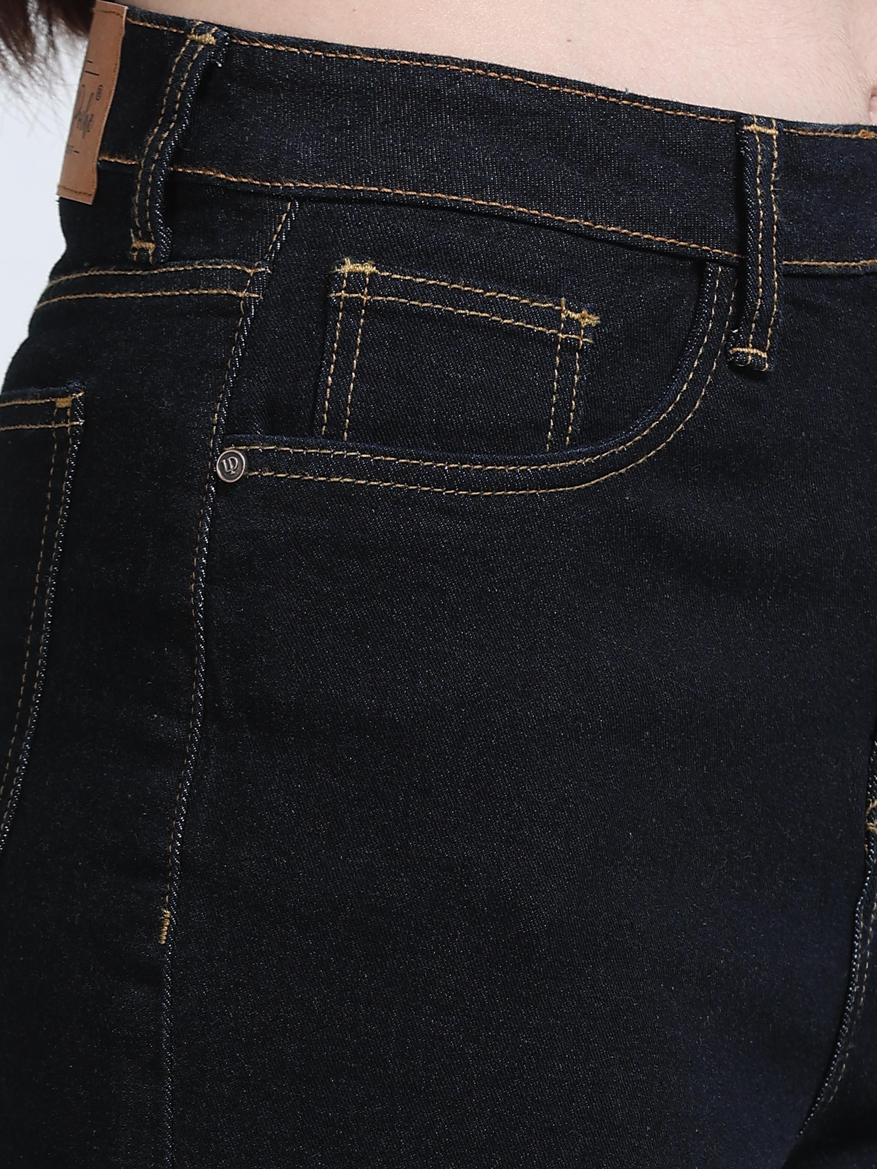 High Rise Wide Leg Jeans - Indigo