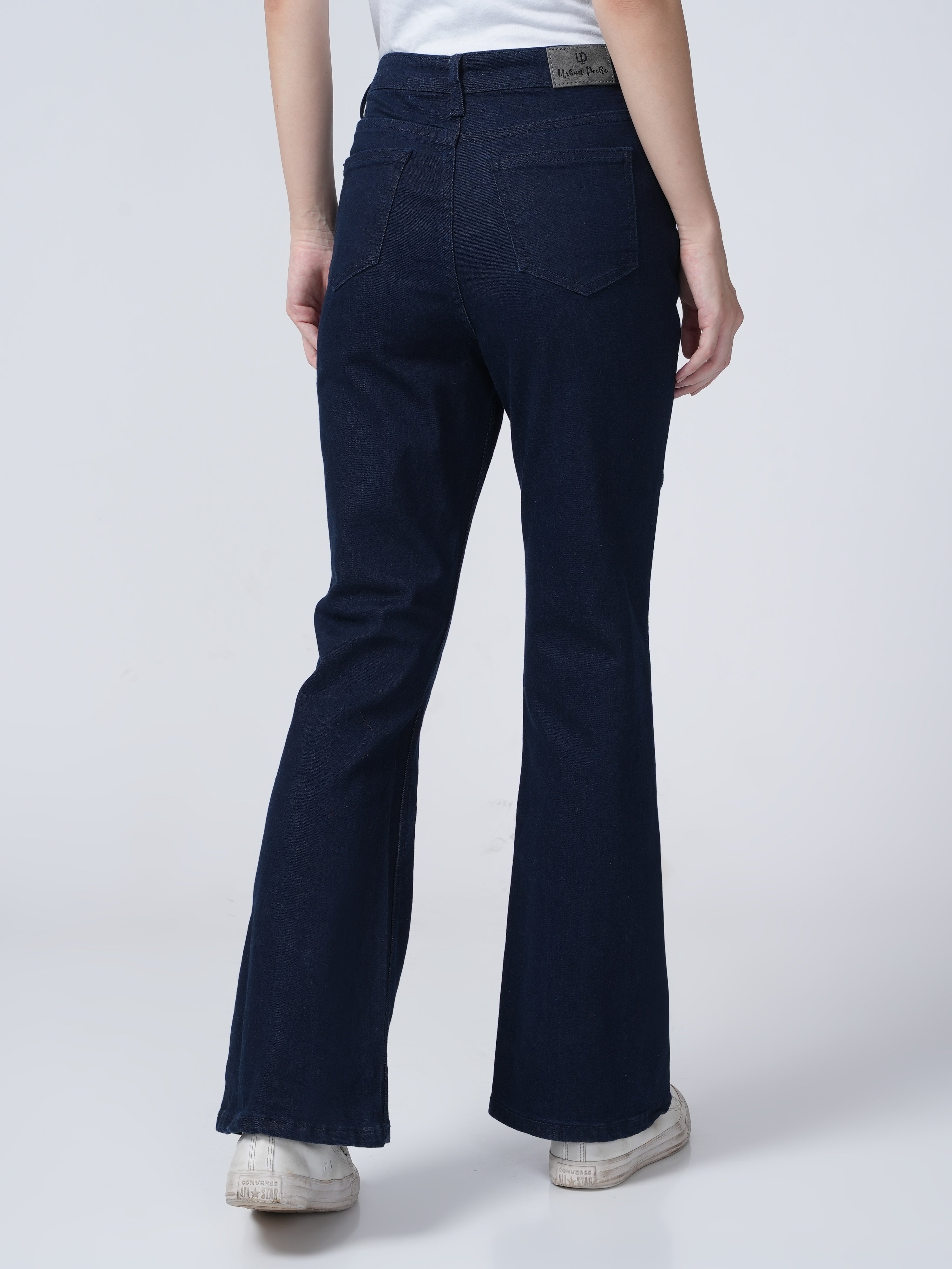 High Rise Bootcut Jeans - Indigo