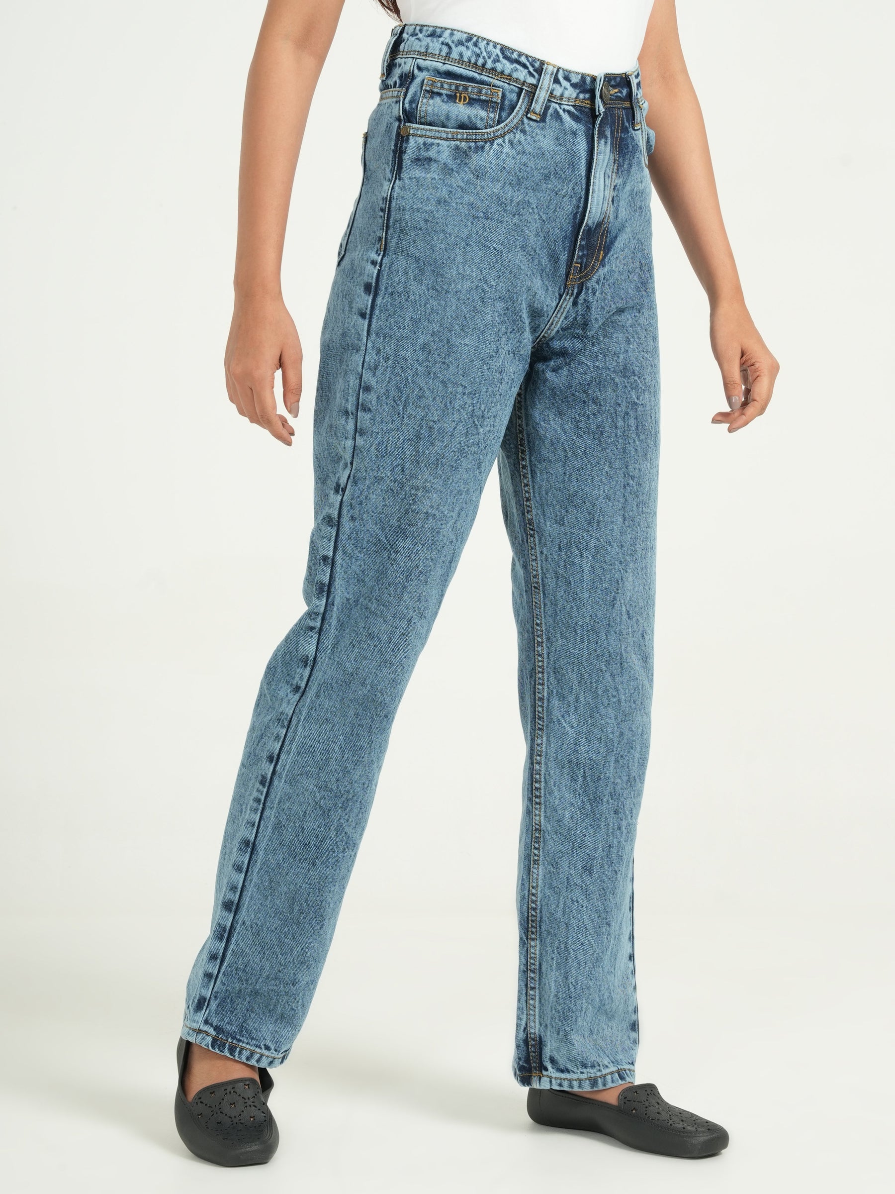 Buy Girls Black Regular Fit Jeans Online - 727299 | Allen Solly