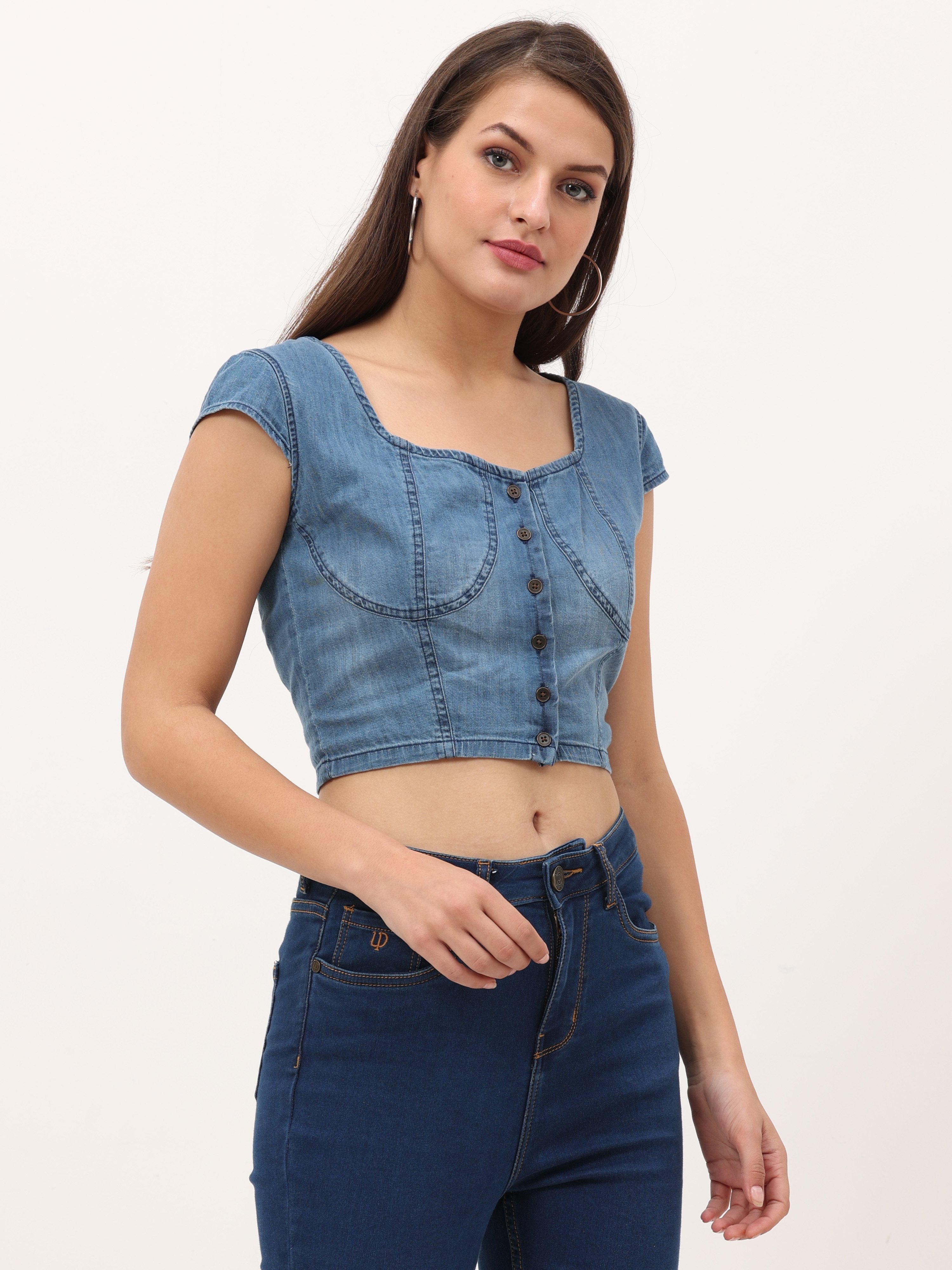 Sweetheart Bustier crop top