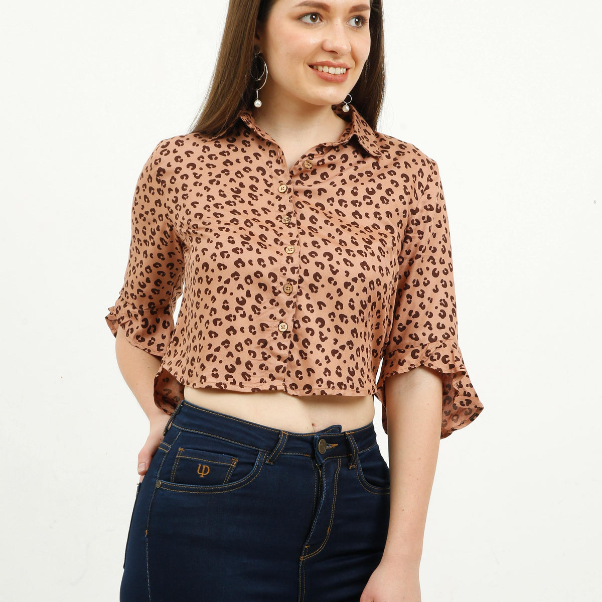 Crop top sales camisa